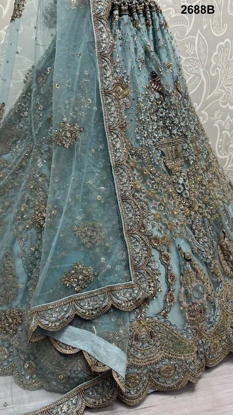 Anjani Art 2688A To 2688C Heavy Net Wholesale Lehenga Catalog — Wholesale Lehenga, MPA wholesale from Surat — Photo 7